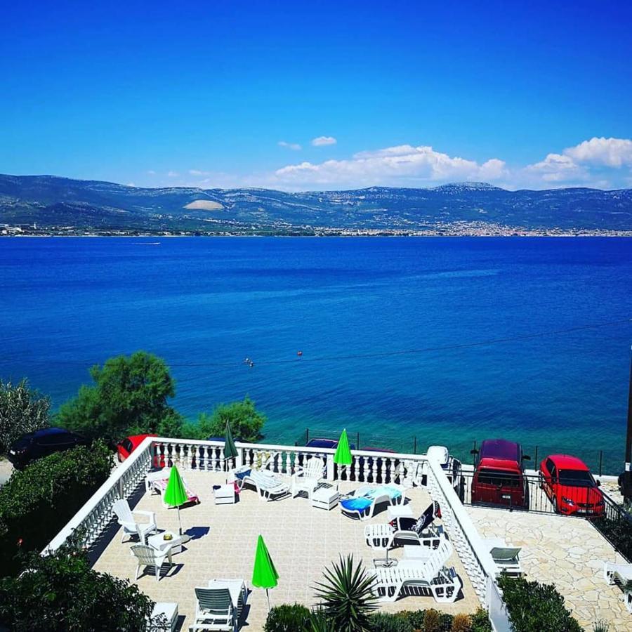 Villa Fjaba - By The Sea - With The Big Terraces & Great Sea View Trogir Exterior photo