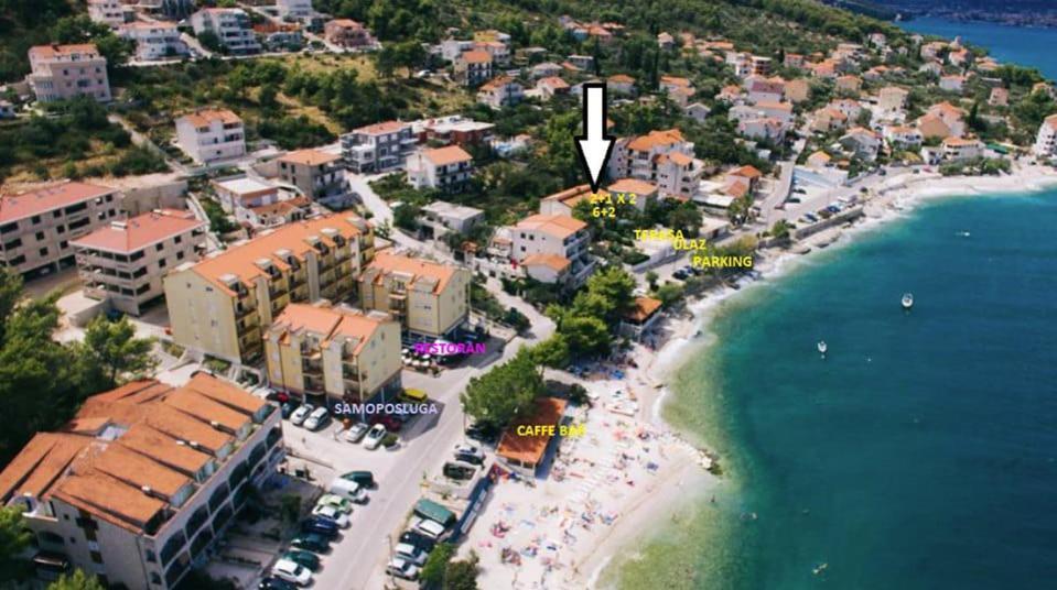 Villa Fjaba - By The Sea - With The Big Terraces & Great Sea View Trogir Exterior photo