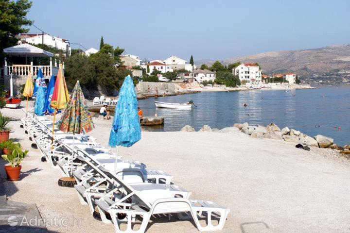 Villa Fjaba - By The Sea - With The Big Terraces & Great Sea View Trogir Exterior photo