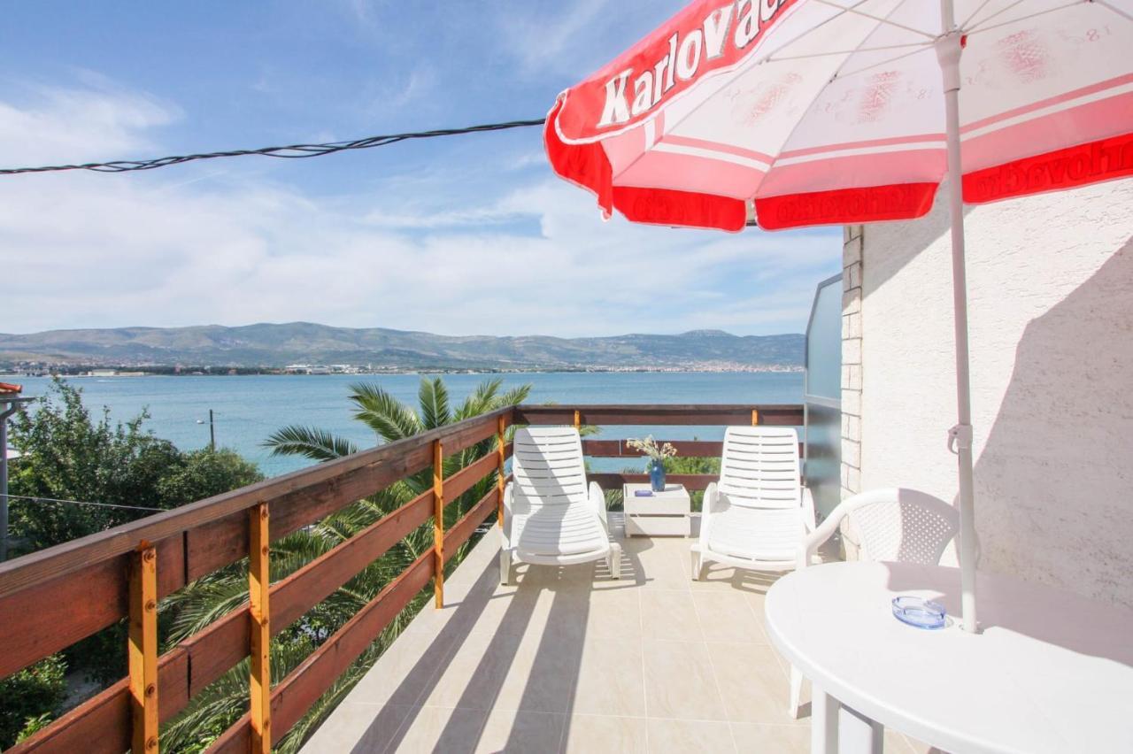 Villa Fjaba - By The Sea - With The Big Terraces & Great Sea View Trogir Exterior photo
