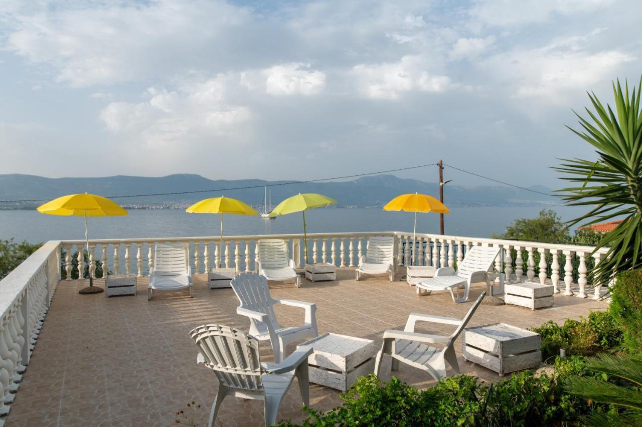 Villa Fjaba - By The Sea - With The Big Terraces & Great Sea View Trogir Exterior photo