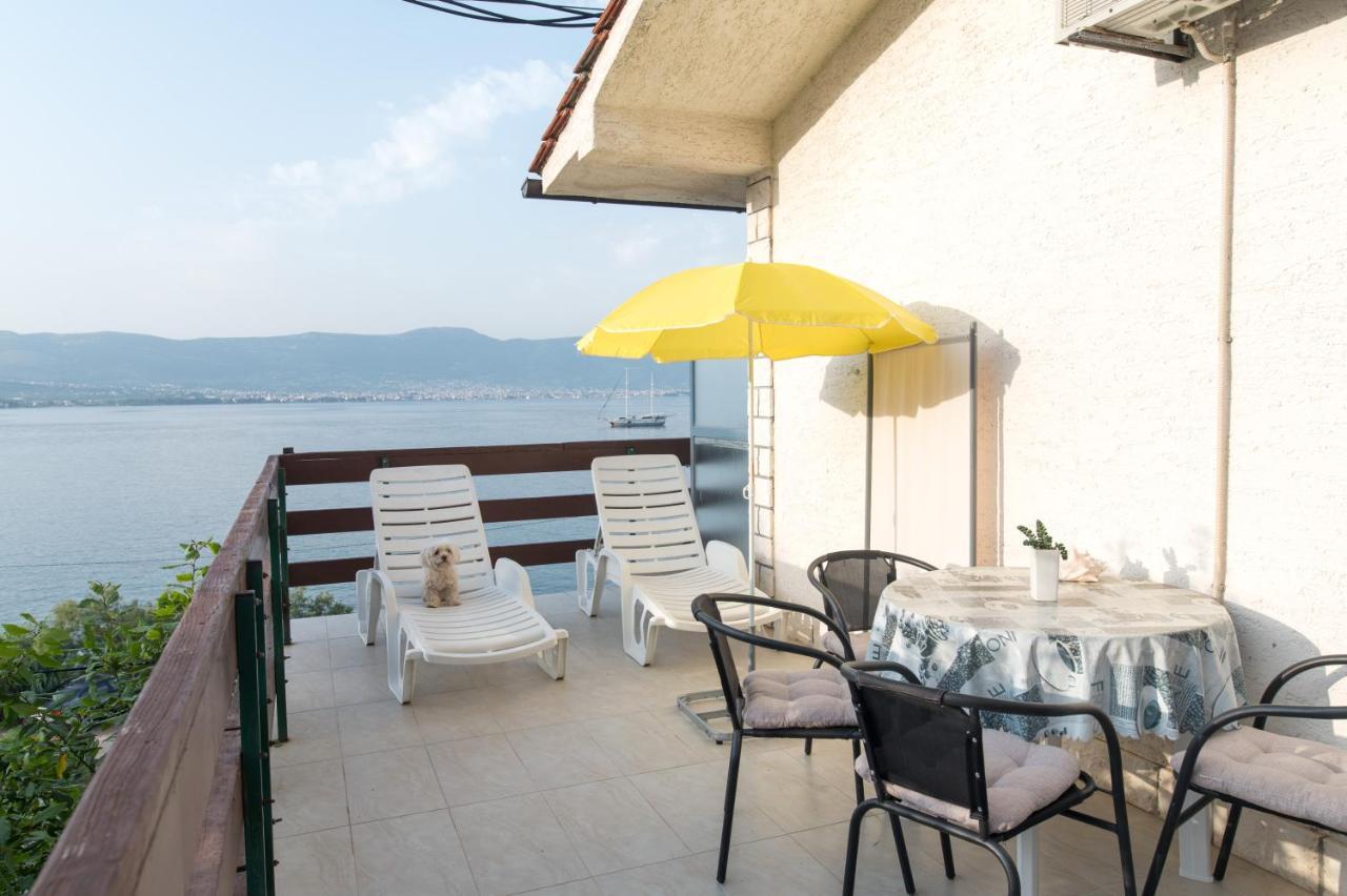 Villa Fjaba - By The Sea - With The Big Terraces & Great Sea View Trogir Exterior photo