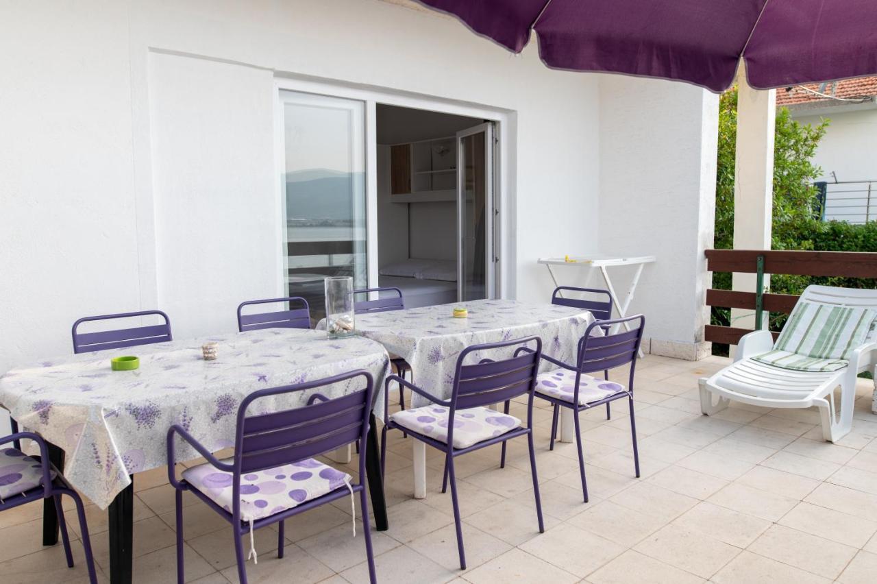Villa Fjaba - By The Sea - With The Big Terraces & Great Sea View Trogir Exterior photo