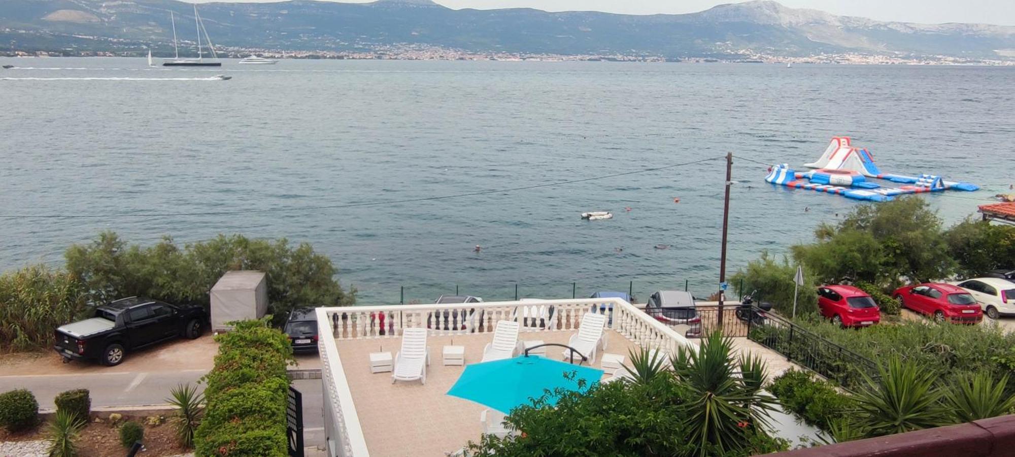 Villa Fjaba - By The Sea - With The Big Terraces & Great Sea View Trogir Exterior photo