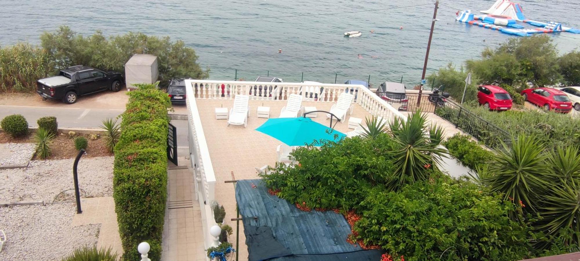 Villa Fjaba - By The Sea - With The Big Terraces & Great Sea View Trogir Exterior photo